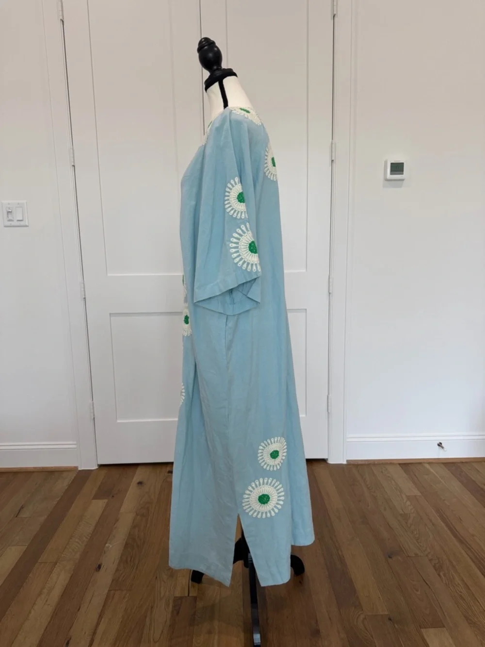 🌸 NWT - Frances Valentine Aster Maxi Caftan Dress - Size 1X 🌸 - Picture 5 of 15